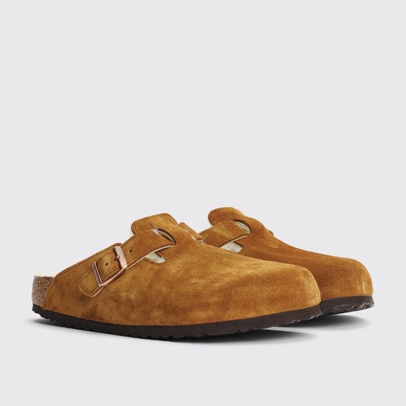 Birkenstock Boston Shearling Men Clogs - Picture 1 of 13